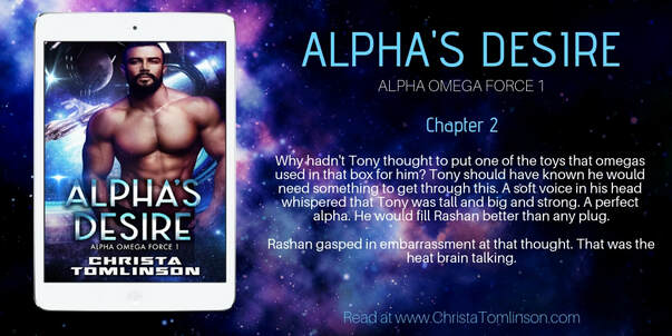 Book cover of handsome shirtless man in front of science fiction background.